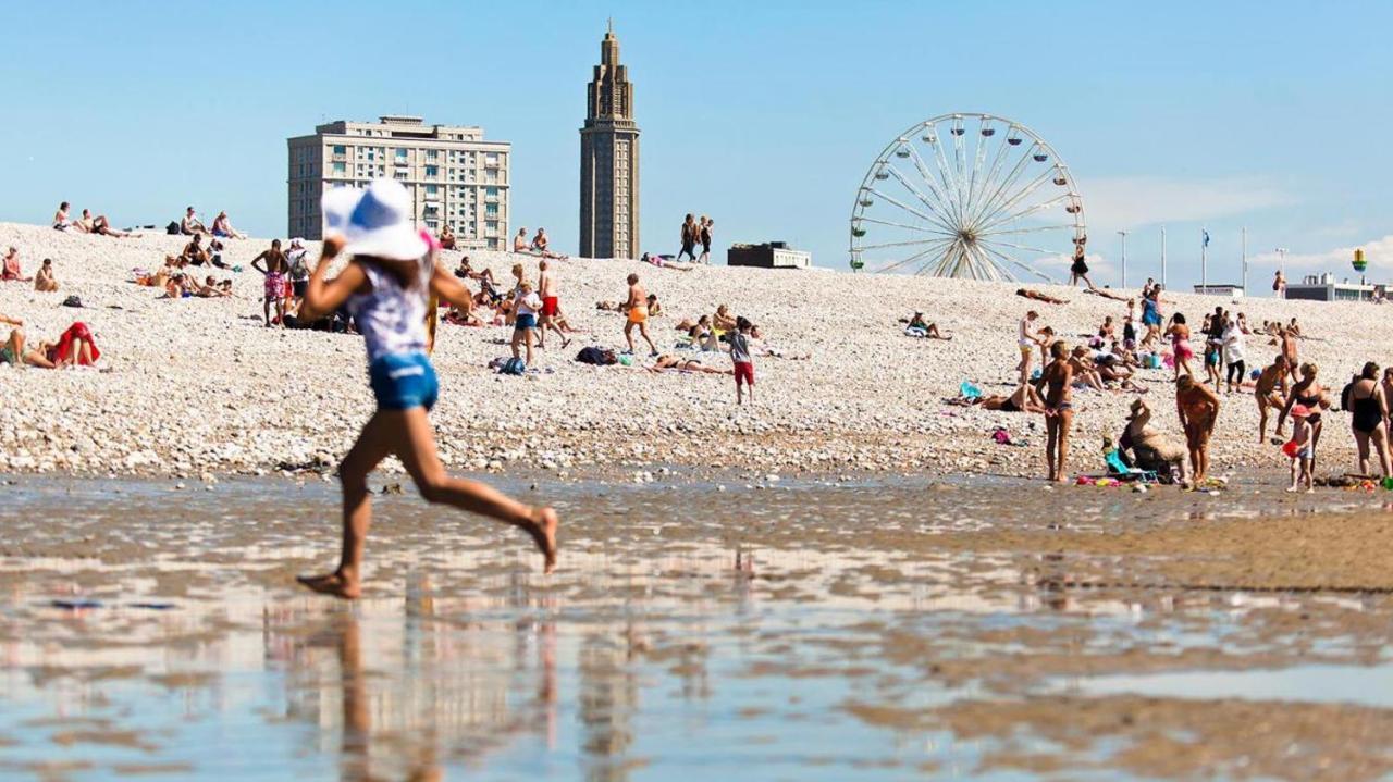 Le Petit Nid Perche Sous Les Toits, Vue Mer Le Havre Bagian luar foto
